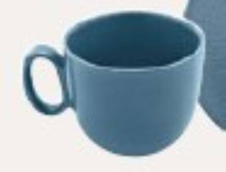 MODULO BLUE COFFEE / TEA CUP ( PRODUCT DISCONTINUED ) cap. 250 ml  CENA DO WYPRZEDANIA STOKU