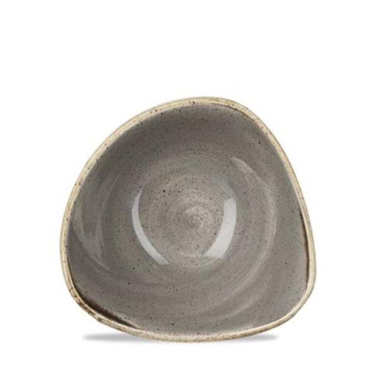 STONECAST GREY Triangle Bowl cap. 260 ml