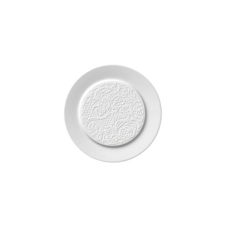 COLLECTION L'COUTURE ROUND BREAD & BUTTER PLATE W/WIDE RIM diam. 140 mm