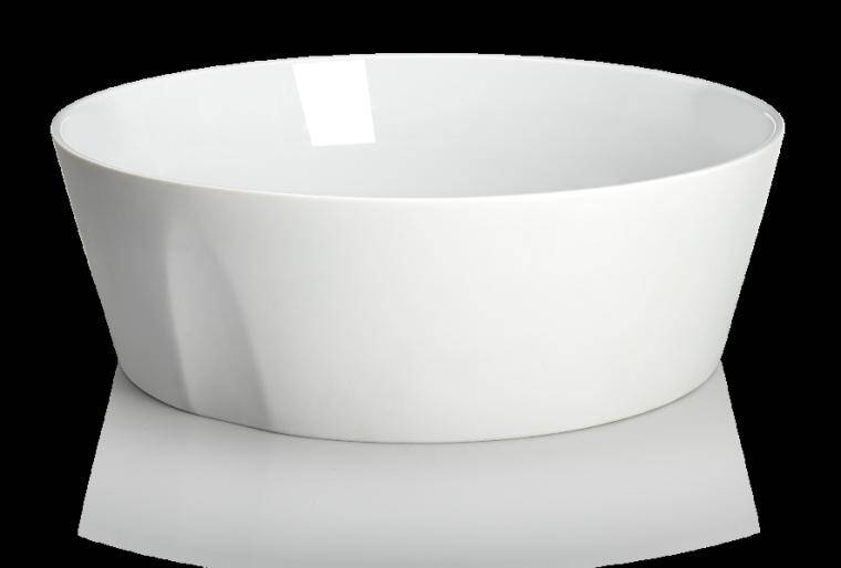 LA VAISSELLE DE L ECONOME BLANCHE STRAIGHT BOWL cap. 2,6 l