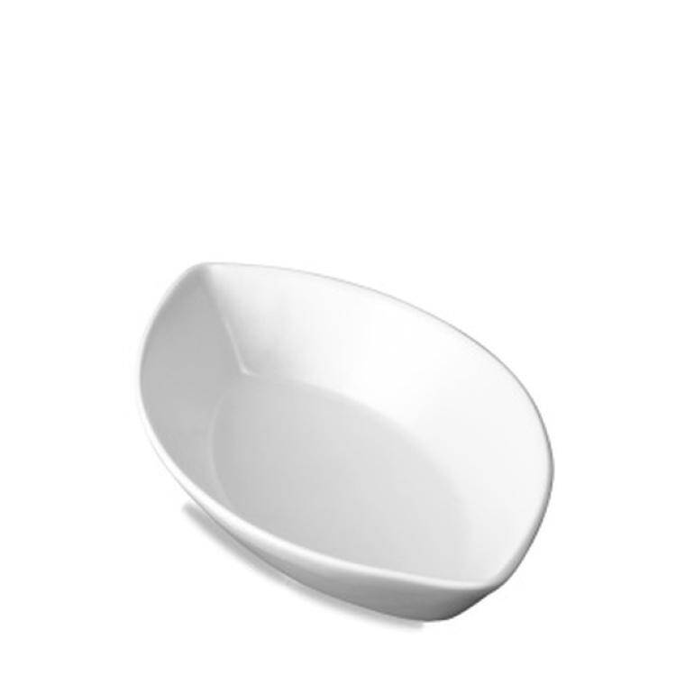 WHITE VOYAGER Large Eclipse Dish cap. 410 ml  Discontinued - Endeavour to supply until Dec 2027