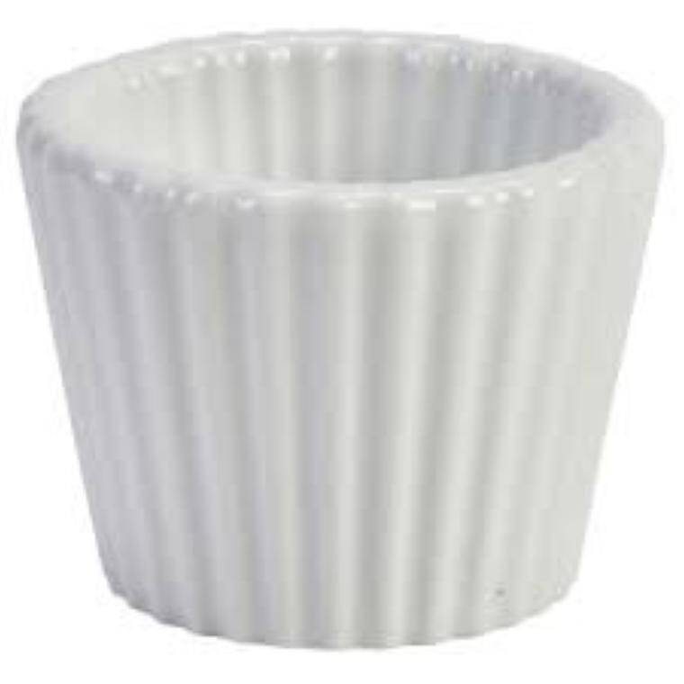 Porcelain Genware Porcelain Fluted Ramekin 5.8cm/2.25