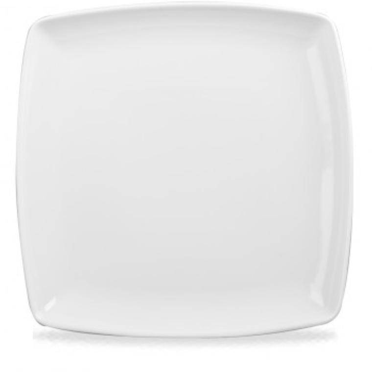 WHITE Deep Square Plate diam. 300 mm  Discontinued - Endeavour to supply until Dec 2027