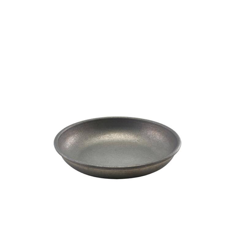 Table Presentation GenWare Vintage Steel Coupe Plate 16cm diam. 160 mm