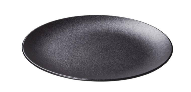 DAZZLE BLACK PLATE diam. 310 mm  CENA DO WYPRZEDANIA STOKU