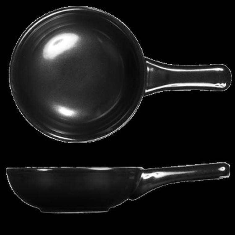 RUSTICS BLACK SPARKLE Small Skillet Pan cap. 370 ml