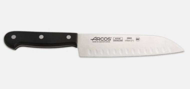 AS-286004 UNIVERSAL NÓŻ SANTOKU 17CM