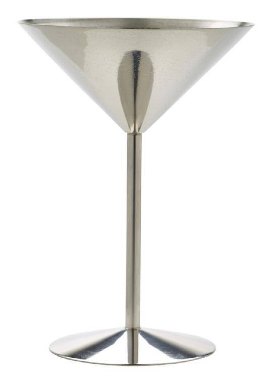 BARWARE STAINLESS STEEL MARTINI GLASS cap. 240 ml