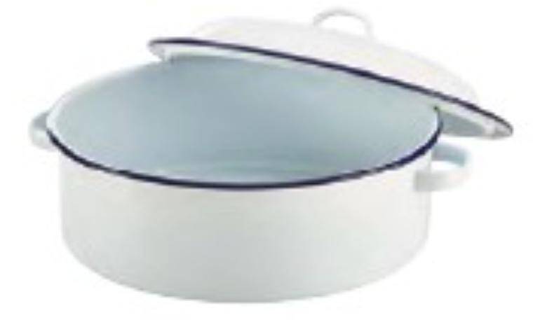 ENAMEL WIDE DISH cap. 3,5 l