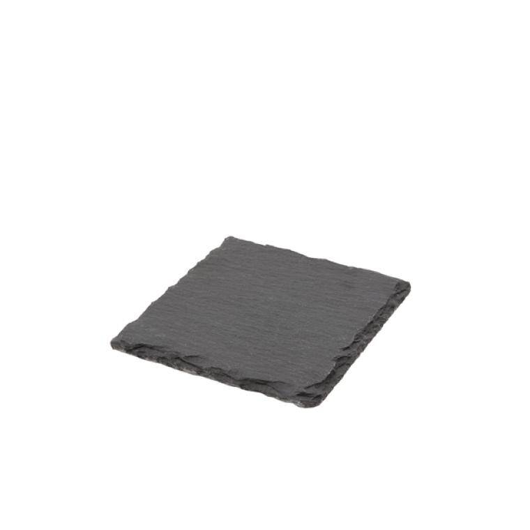 Table Pres Genware Natural Edge Slate Platter 10 X 10cm 100x100 mm  MAGAZYN UK