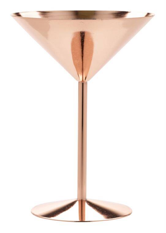 BARWARE COPPER MARTINI GLASS cap. 240 ml