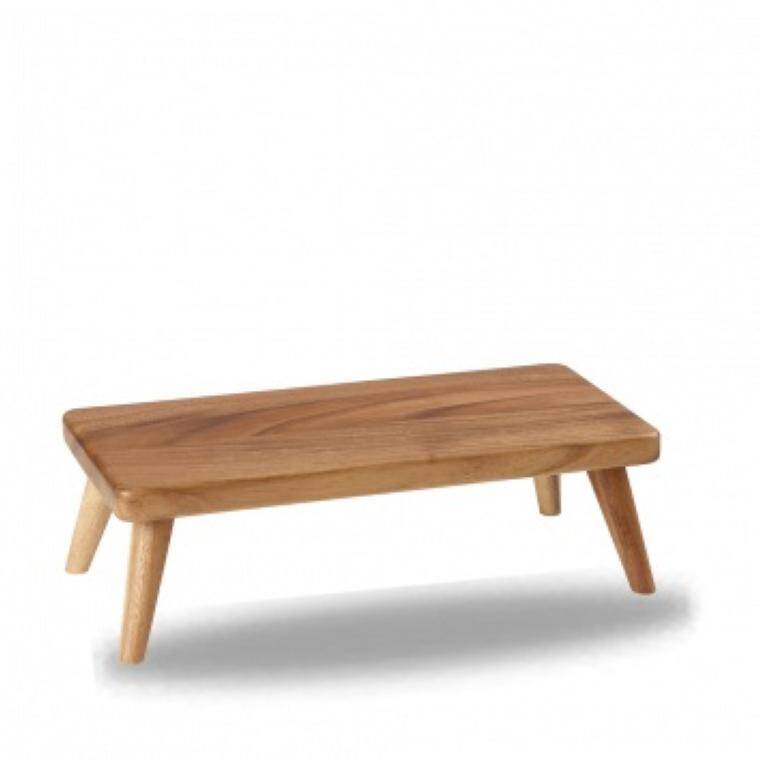 WOOD Rectangular Small Stand 355x153 mm