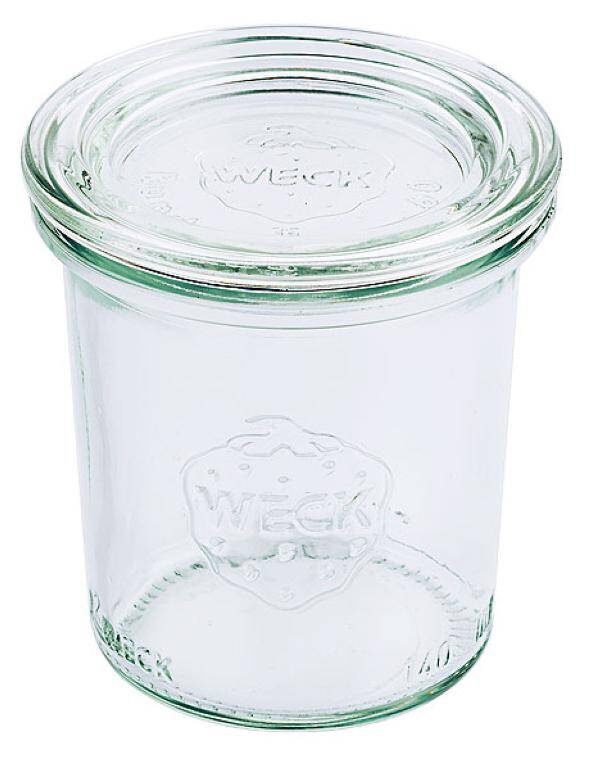 CONICAL WECK® GLASS JAR 140 ML cap. 140 ml