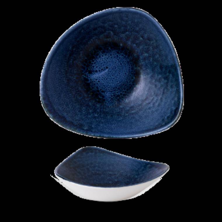 STONECAST PLUME ULTRAMARINE Triangle Bowl cap. 600 ml