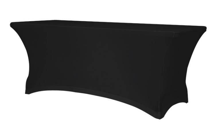 TABLE COVER BLACK 760x1520 mm