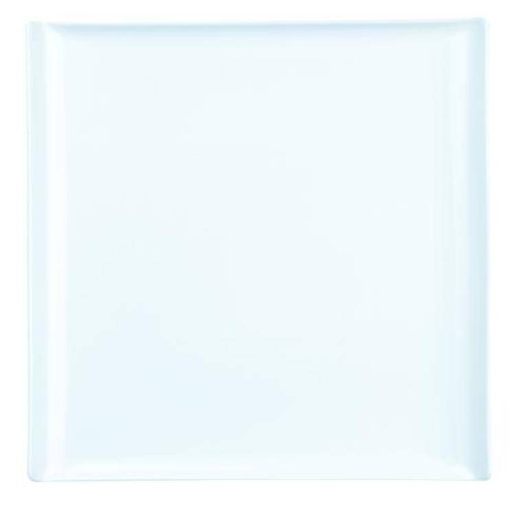 ALCHEMY BALANCE WHITE Square Ceramic Buffet Tray 303x303 mm