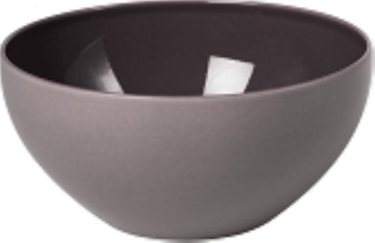 SATIN TAUPE BOWL cap. 1,3 l  WYCOFANE ZE SPRZEDAYŻ, DOSTĘPNE DO WYCZERPANIA STOKU