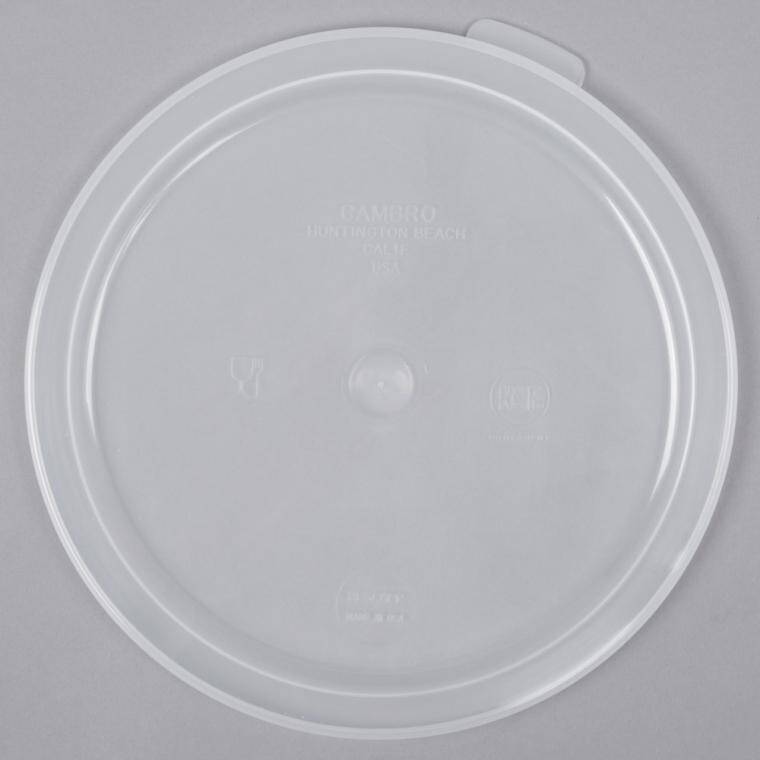 ROUND LID 6/8QT TRAN-TRANS CENA DO WYPRZEDANIA STOKU; CA-RFSC6PP190