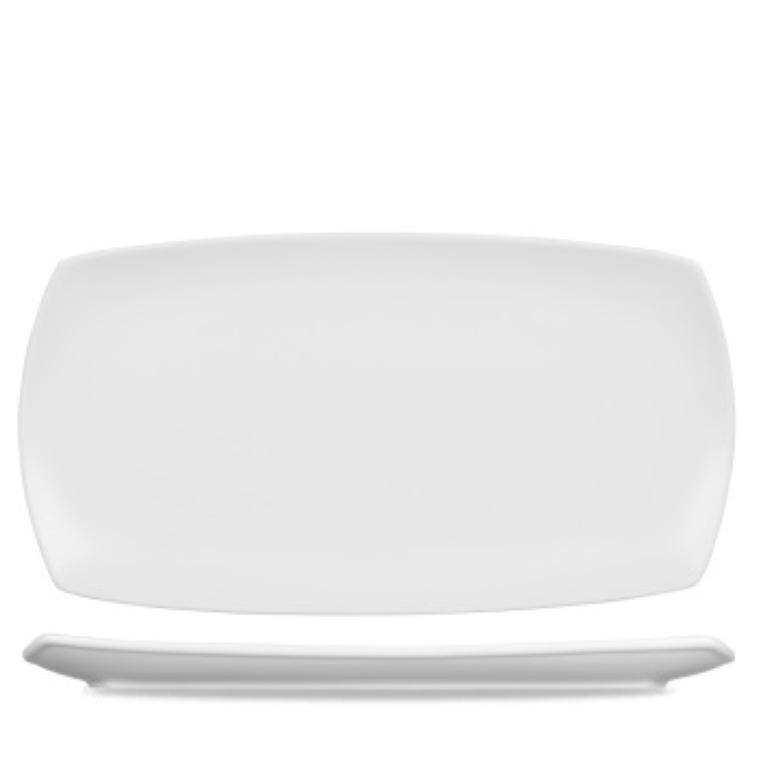 MENU PORCELAIN Medium Rectangular Platter 200x305 mm