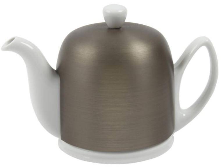 SALAM COLOR Zinc SALAM TEA POT 6 CUPS W/ ZINC COLOR LID cap. 1 l