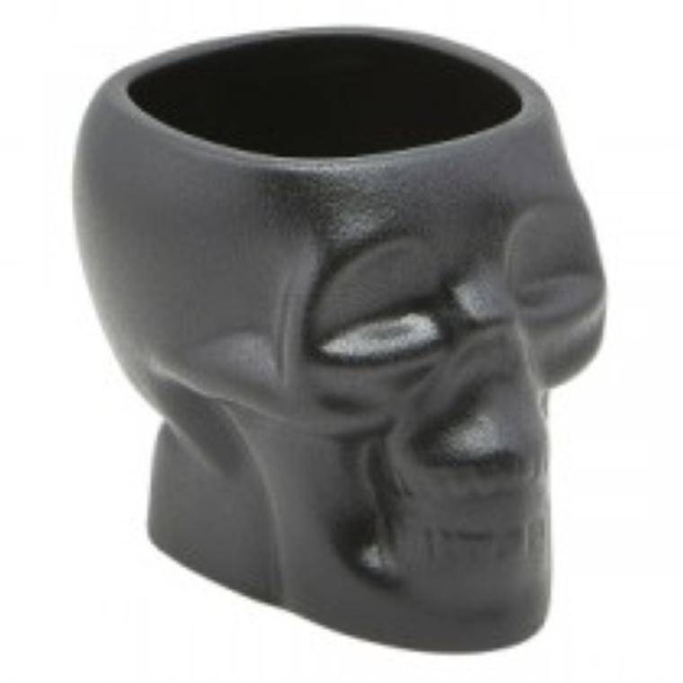 BARWARE CAST IRON EFFECT TIKI SKULL MUG cap. 400 ml