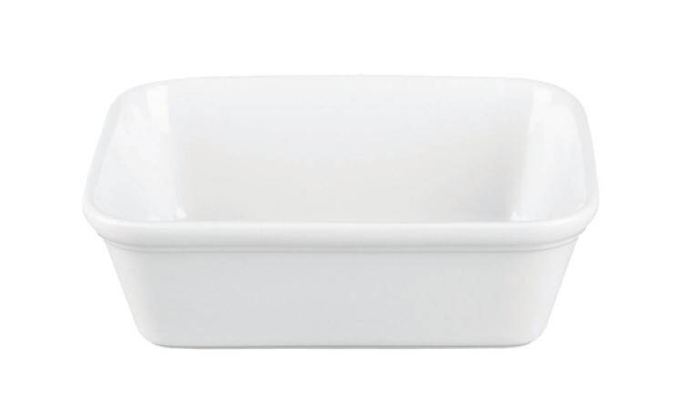 WHITE COOKWARE Rectangular Dish cap. 600 ml