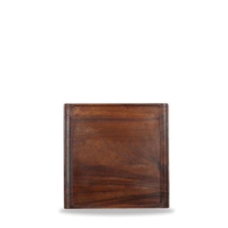 WOOD Square Acacia Buffet Tray 303x303 mm  Discontinued - Until Stock Exhausted