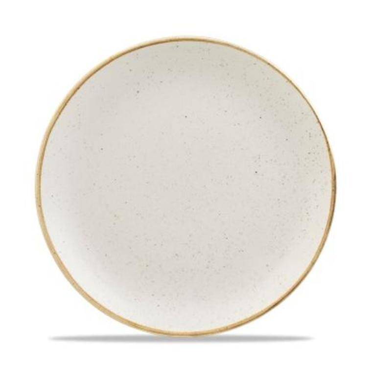 STONECAST BARLEY WHITE Intermediate Coupe Plate diam. 260 mm