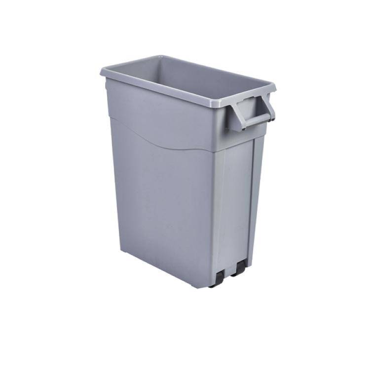 Cleaning Grey Slim Recycling Bin 65L cap. 6,5 l  MAGAZYN UK