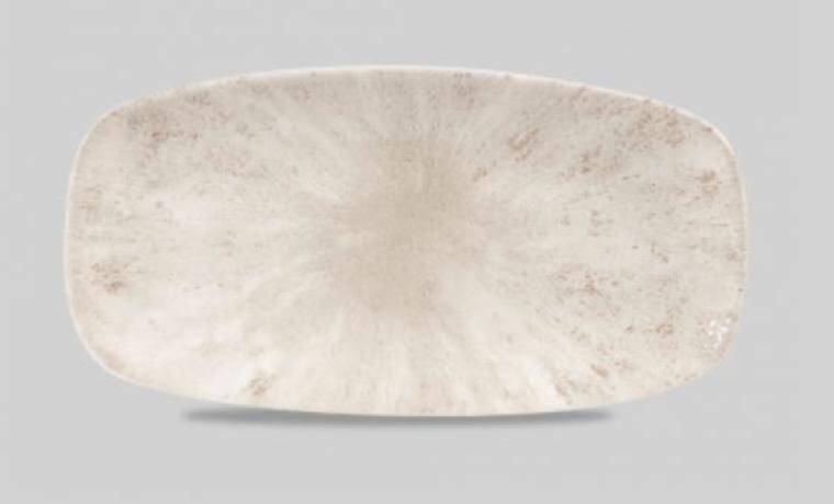 STONE AGATE GREY CHEF'S OBLONG PLATTER 153x298 mm