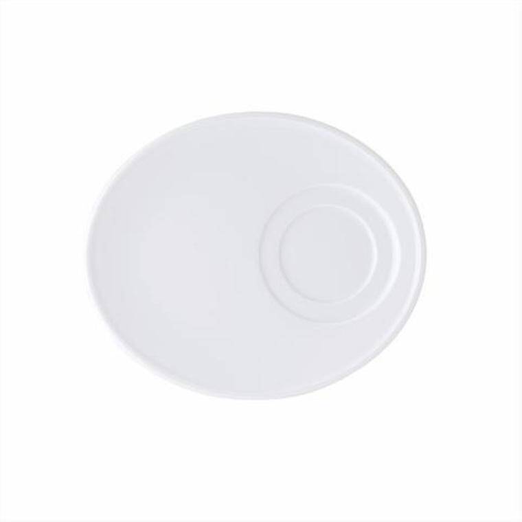 BRASSERIE OVAL SAUCER WITH CAKE SPACE  CENA DO WYPRZEDANIA STOKU