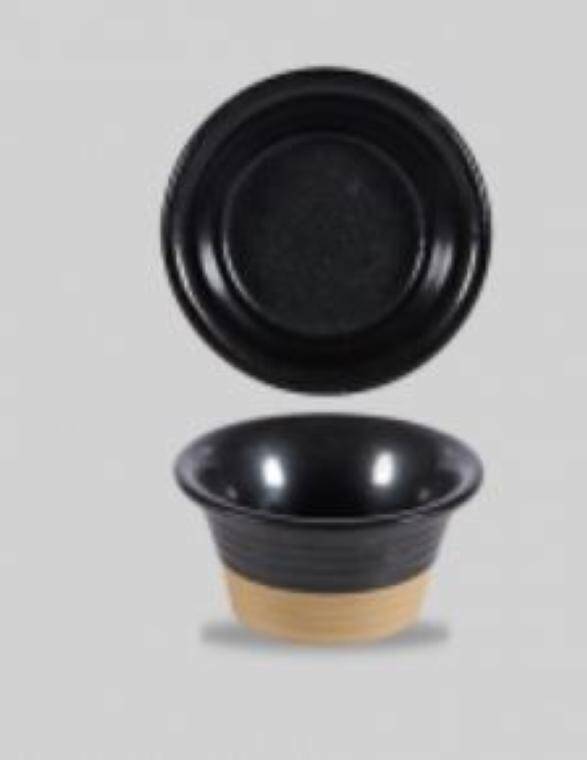 CH-ZCBKIGR1 BLACK IGNEOUS RAMEKIN 40ML