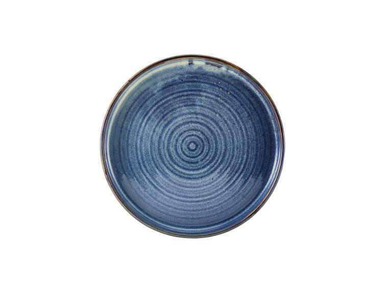 TERRA AQUA TERRA PORCELAIN AQUA BLUE PRESENTATION PLATE diam. 260 mm