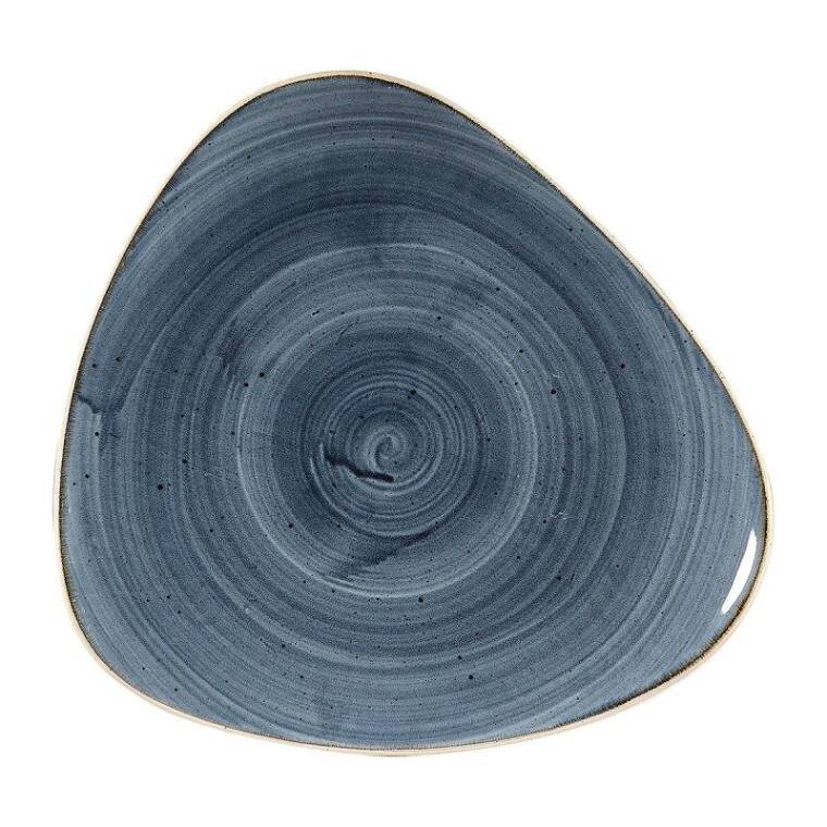 STONECAST BLUEBERRY Triangle Plate diam. 229 mm