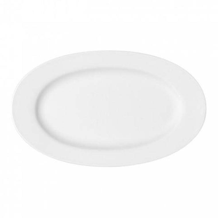 MAITRE PLATTER OVAL WITH RIM 384x216 mm