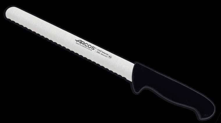 2900 PASTRY KNIFE BLACK (SERRATED) 250 mm