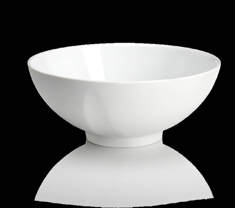 LA VAISSELLE DE L ECONOME BLANCHE ROUNDED BOWL cap. 900 ml