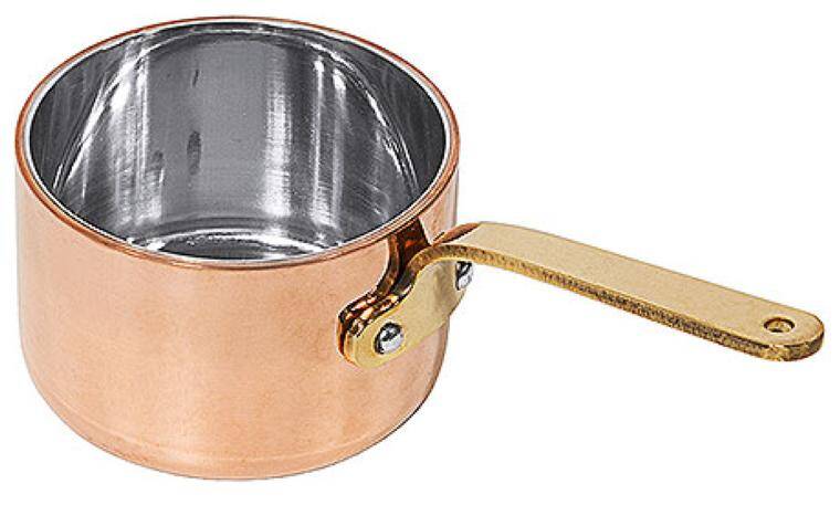 MINI COPPER SAUCE PAN 6,5 CM cap. 150 ml