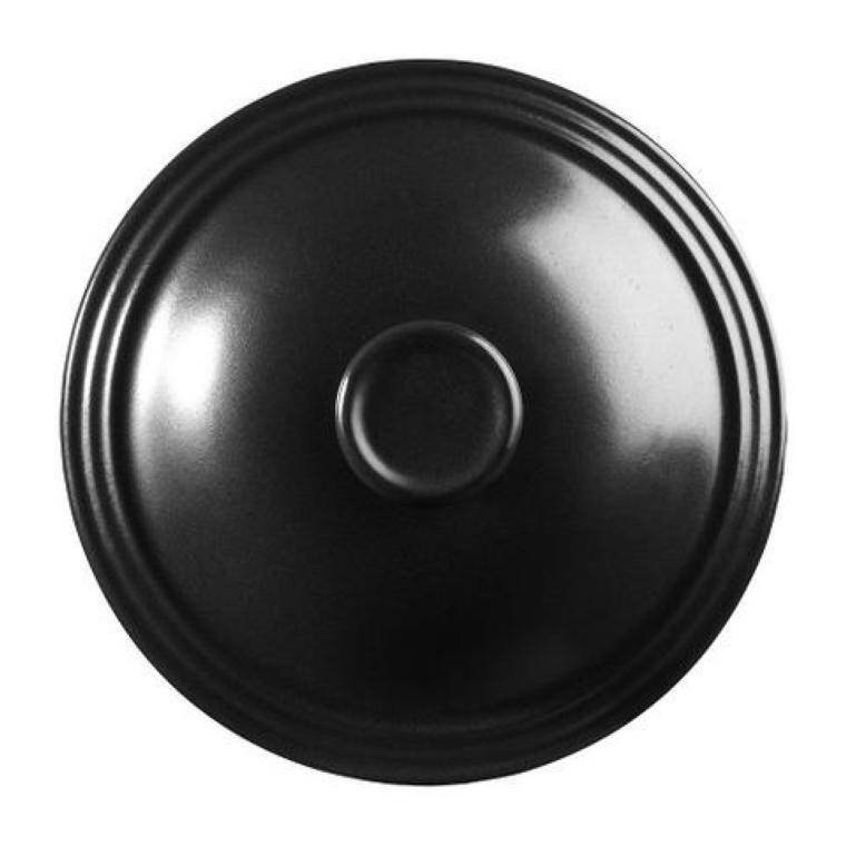 RUSTICS BLACK SPARKLE Replacement Lid diam. 150 mm