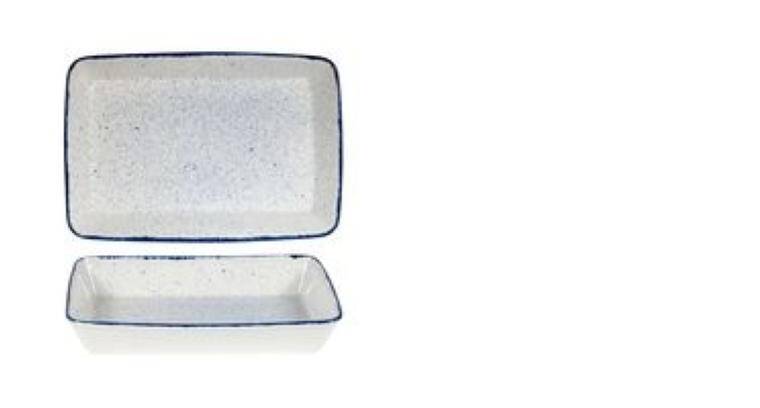 STONECAST HINTS INDIGO Rectangular Baking Tray cap. 3,5 l