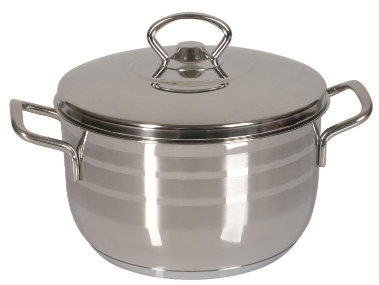 OMEGA POT WITH LID cap. 2 l  CENA DO WYPRZEDANIA STOKU