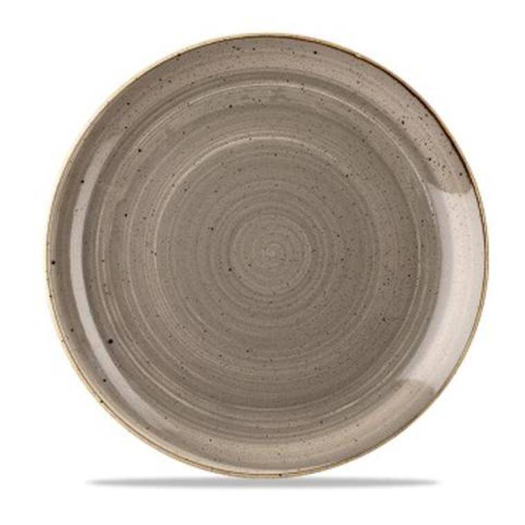 STONECAST GREY Large Coupe Plate diam. 288 mm