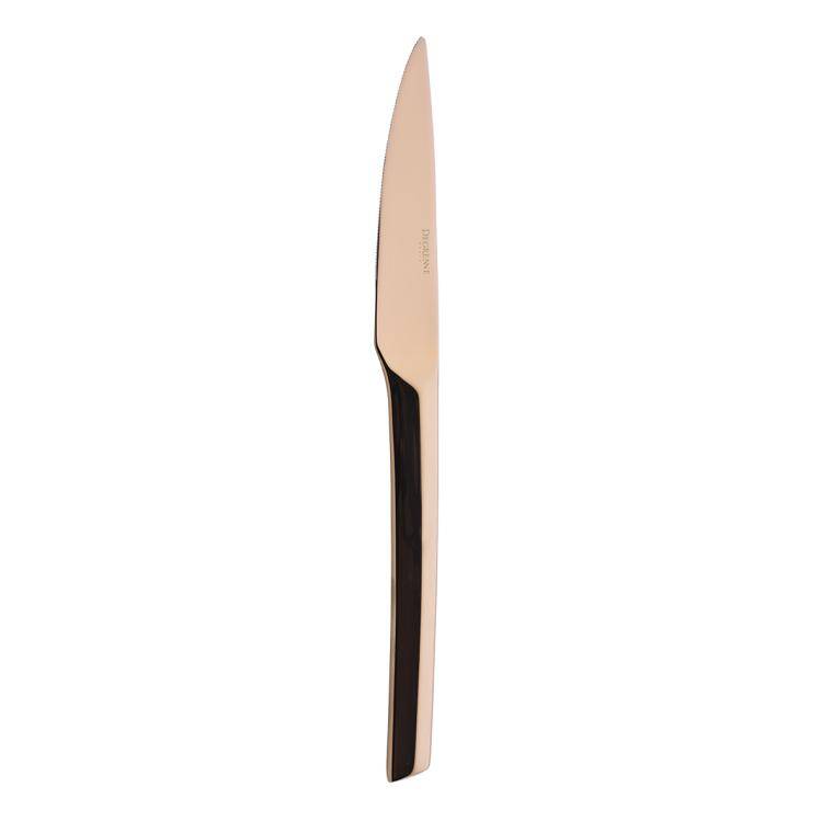 GUEST CUIVRE TABLE KNIFE SOLID HANDLE SERRATED