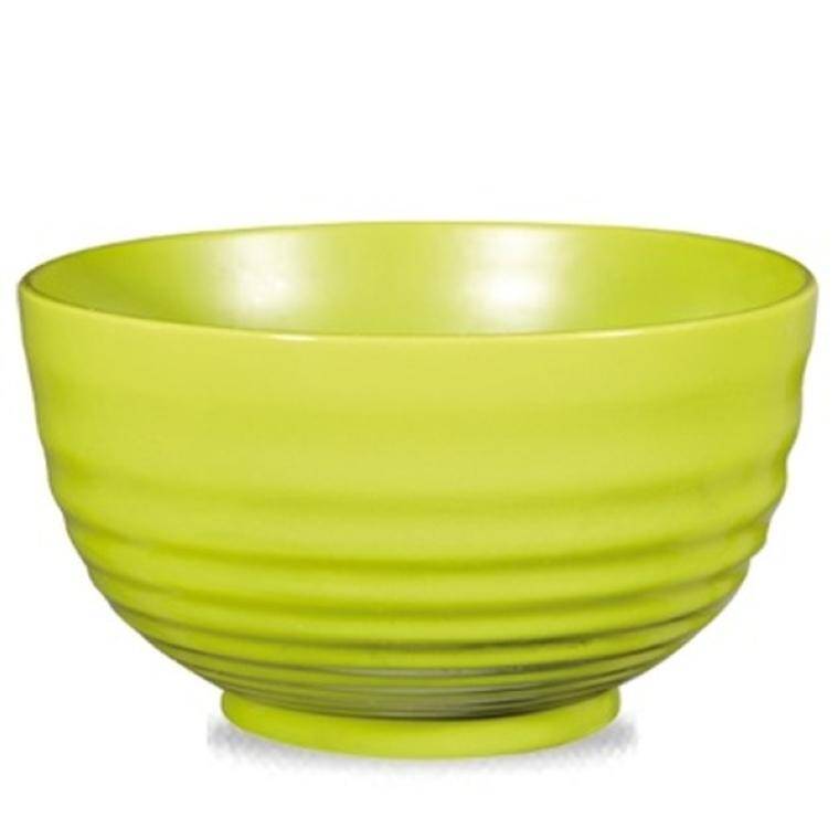 RUSTICS GREEN GLAZE Ripple Bowl cap. 1,18 l  Discontinued - Endeavour to supply until Dec 2024