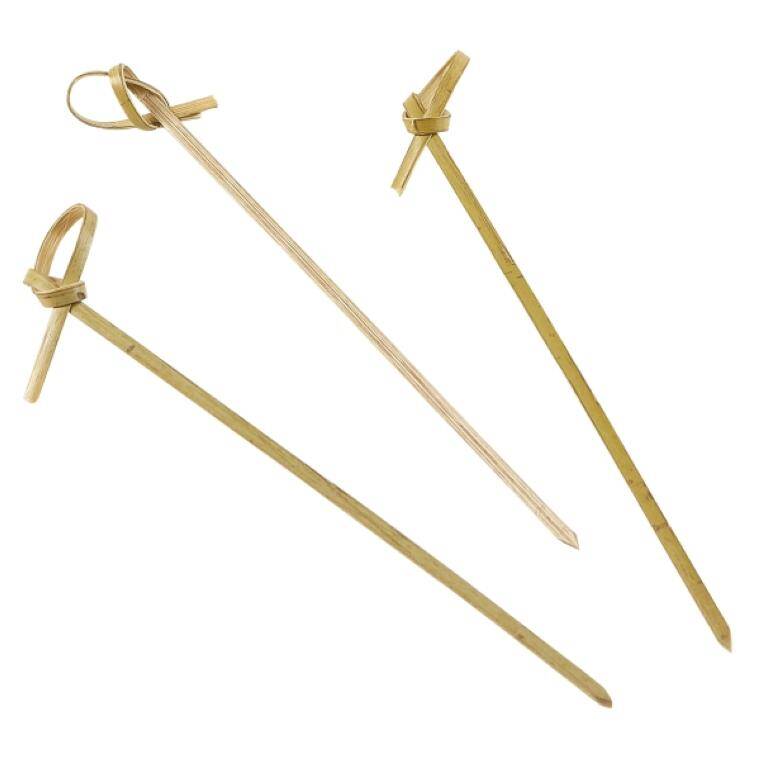 Table Pres Bamboo Looped Skewers 12cm/4.75