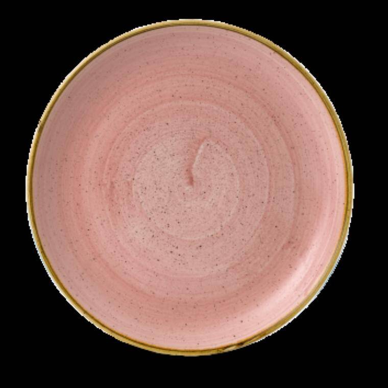 STONECAST PETAL PINK Coupe Plate diam. 288 mm