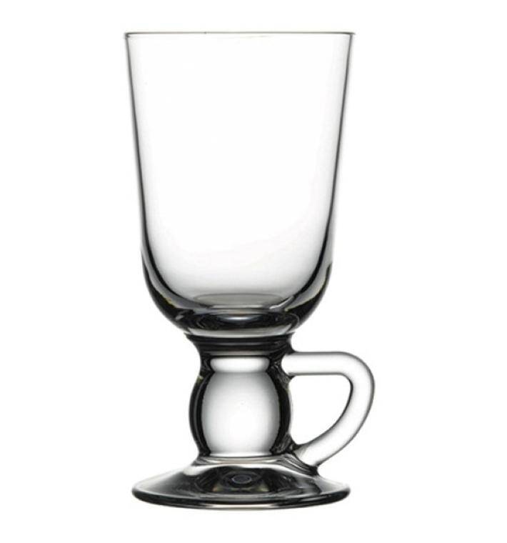 IRISH COFFEE glass na stopce prosta 270 ml IRISH COFFEE  CENA DO WYPRZEDANIA STOKU