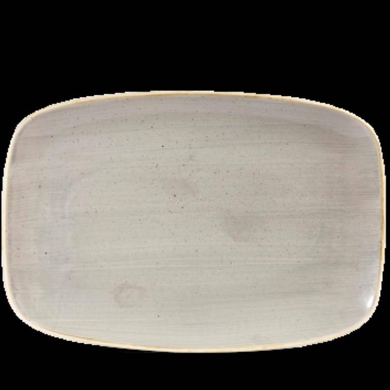 STONECAST GREY CHEF'S OBLONG PLATTER 234x344 mm