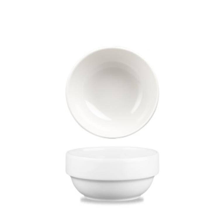 WHITE Stacking Bowl cap. 400 ml