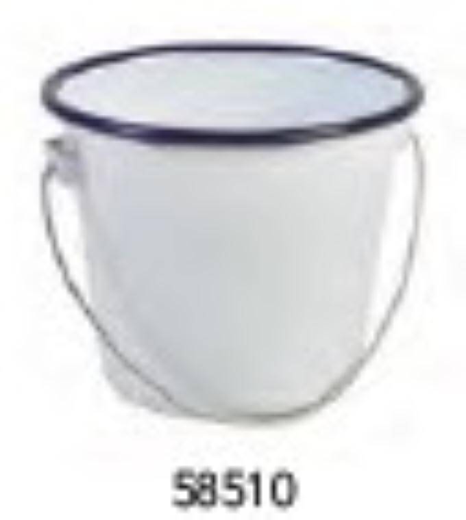 ENAMEL WIDE WIADERKO poj. 500 ml; śr 110 mm; wys. 90 mm; szer. 111 mm; dł. 121 mm; XX-NEV-58510